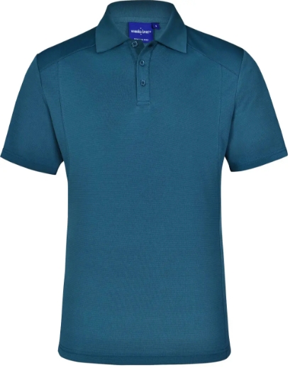 Picture of Winning Spirit, Mens Bamboo Charcoal S/S Polo